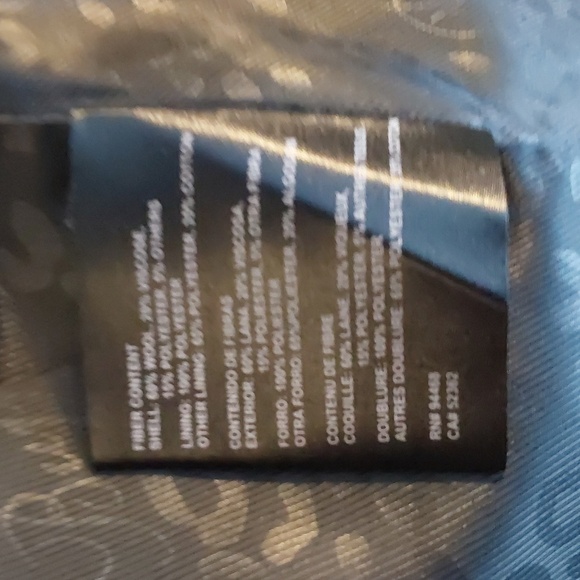 Buffalo David Bitton Dark Gray Warm Wool Belted Pea Coat Neutral winter mod Sz.M - Picture 10 of 13